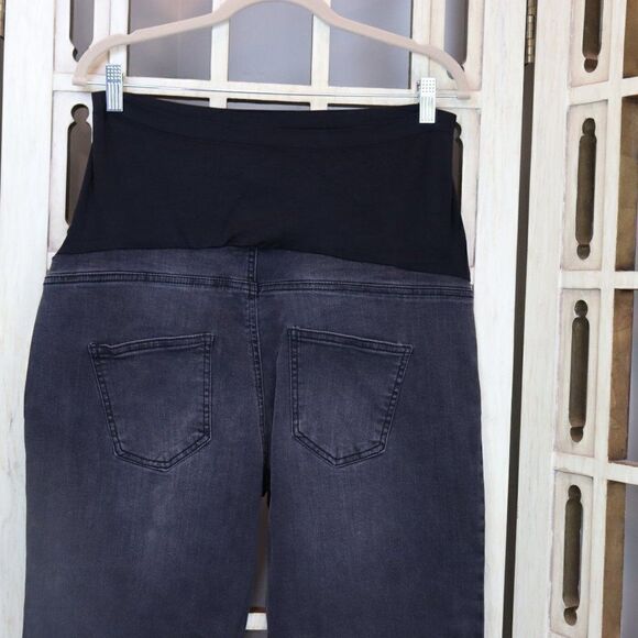Time and Tru Maternity Skinny Jeans size 12 New - Picture 7 of 11